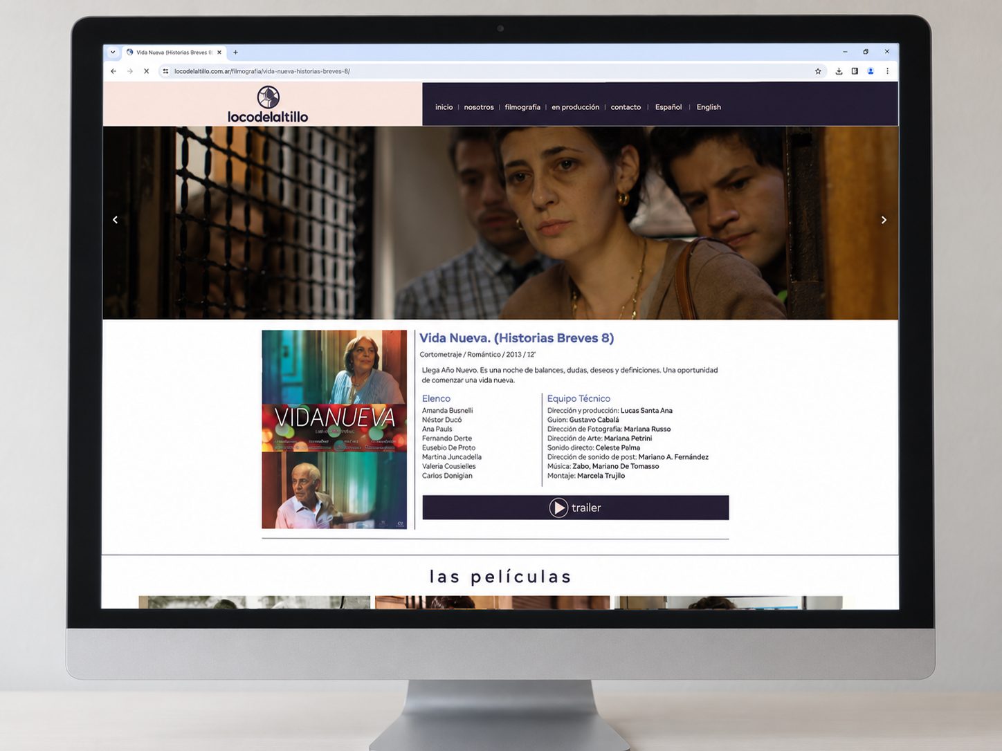 Sitio Loco del Altillo con imágenes e información de películas