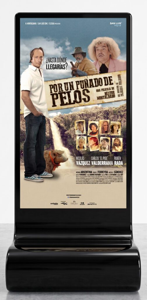 Afiche de la película Por un puñado de pelos