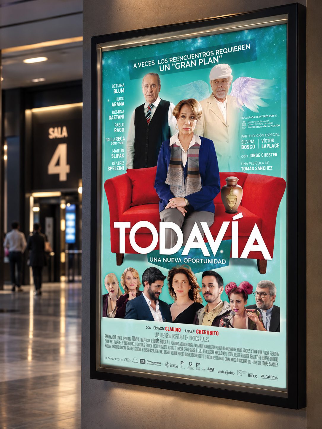 Afiche de la película Todavía en cartelera de cine