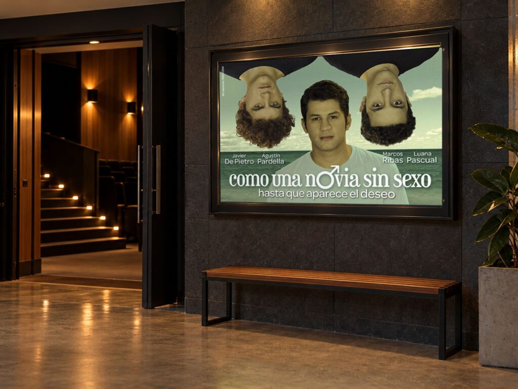 Afiche horizontal de Como una novia sin sexo en cartelera