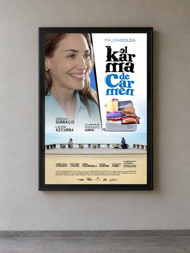 Afiche de la película El karma de Carmen
