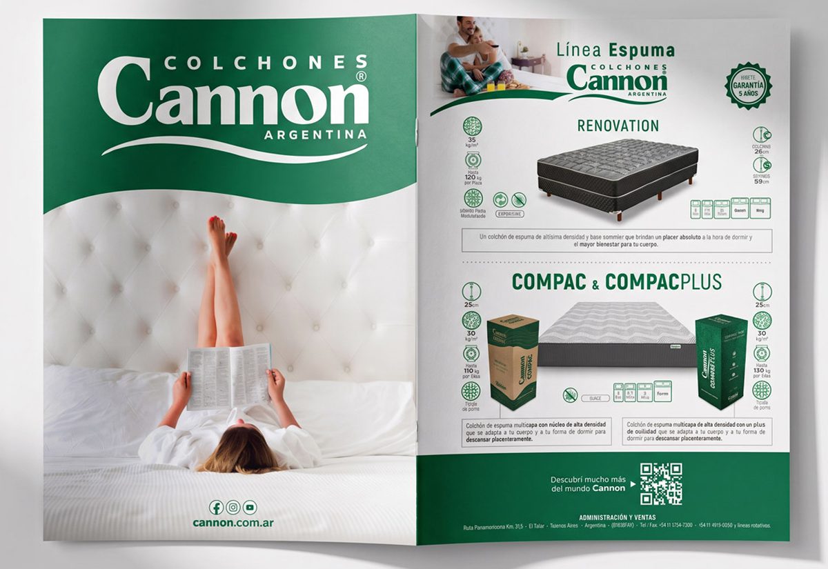 Diseño gráfico y comunicación de Cannon
