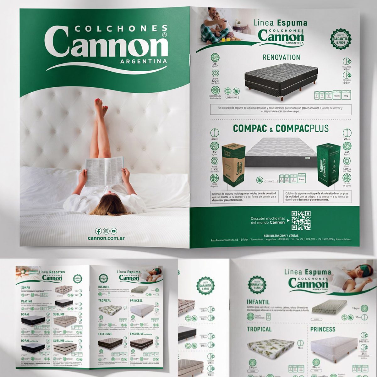 Diseño gráfico y comunicación de Cannon